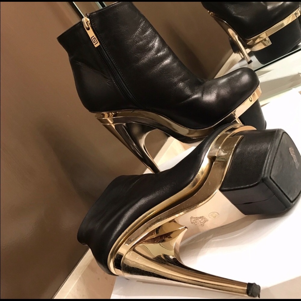 Authentic Versace Platform Bootie